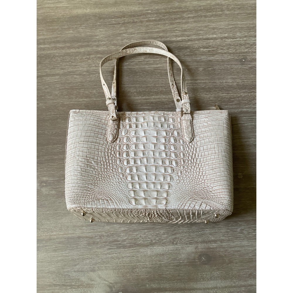 Brahmin Medium Asher Tote Cream Tan Medium New With Tags - Picture 5 of 7